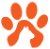 pet cat owner logo orange